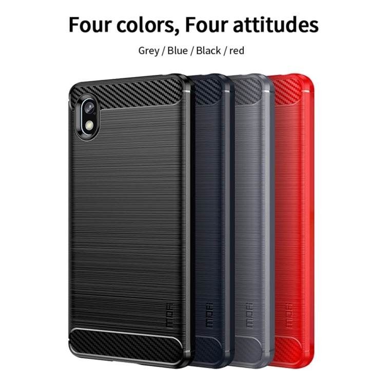 MOFI Gentleness Brushed Carbon Fiber Soft TPU Case