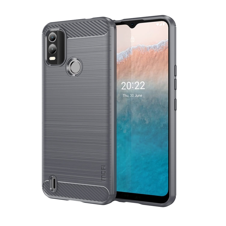 MOFI Gentleness Brushed Carbon Fiber Soft TPU Case