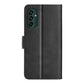 For Samsung Galaxy M13 4G Dual-side Magnetic Buckle Horizontal Flip Leather Phone Case