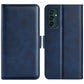 For Samsung Galaxy M13 4G Dual-side Magnetic Buckle Horizontal Flip Leather Phone Case