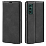 For Samsung Galaxy M13 4G Retro-skin  Magnetic Suction Leather Phone Case
