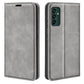 For Samsung Galaxy M13 4G Retro-skin  Magnetic Suction Leather Phone Case