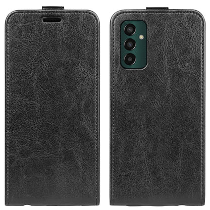 For Samsung Galaxy M13 4G R64 Texture Single Vertical Flip Leather Phone Case