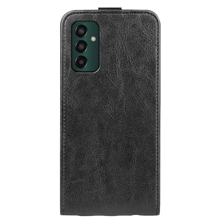 For Samsung Galaxy M13 4G R64 Texture Single Vertical Flip Leather Phone Case