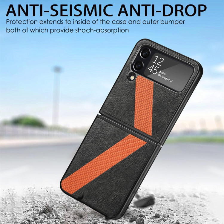 L-Shaped Fiber Stitching Folding Phone Case