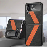 L-Shaped Fiber Stitching Folding Phone Case