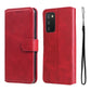 For Samsung Galaxy A03s 165.8mm US Version JUNSUNMAY Calf Texture Leather Phone Case