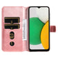 For Samsung Galaxy A03 Global 164mm / A03 Indonesian JUNSUNMAY Calf Texture Leather Phone Case