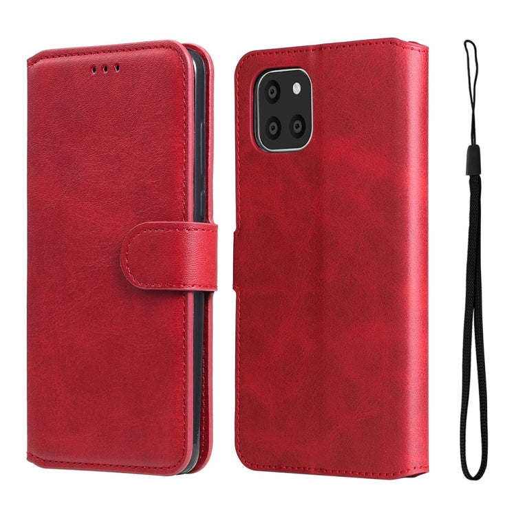 For Samsung Galaxy A03 Global 164mm / A03 Indonesian JUNSUNMAY Calf Texture Leather Phone Case