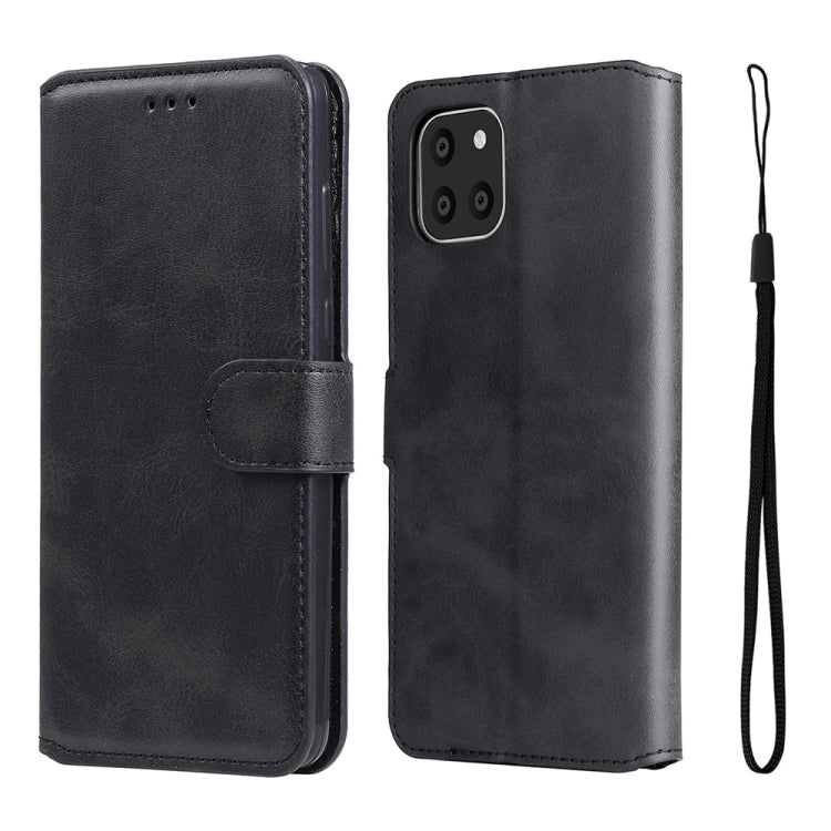 For Samsung Galaxy A03 Global 164mm / A03 Indonesian JUNSUNMAY Calf Texture Leather Phone Case