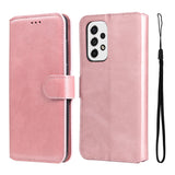 For Samsung Galaxy A53 5G JUNSUNMAY Calf Texture Leather Phone Case
