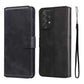 For Samsung Galaxy A73 5G JUNSUNMAY Calf Texture Leather Phone Case