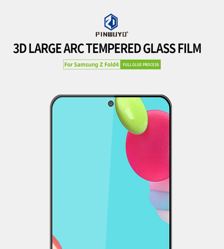 PINWUYO 9H 3D Full Screen Explosion-proof Tempered Glass Film