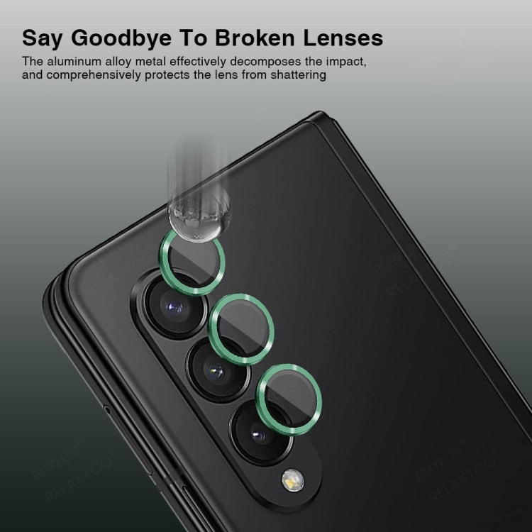For Samsung Galaxy Z Fold4 5G ENKAY 9H Rear Camera Lens Tempered Glass Film