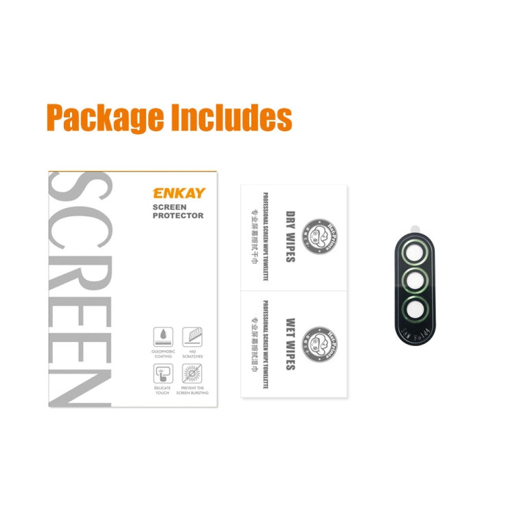 For Samsung Galaxy Z Fold4 5G ENKAY 9H Rear Camera Lens Tempered Glass Film