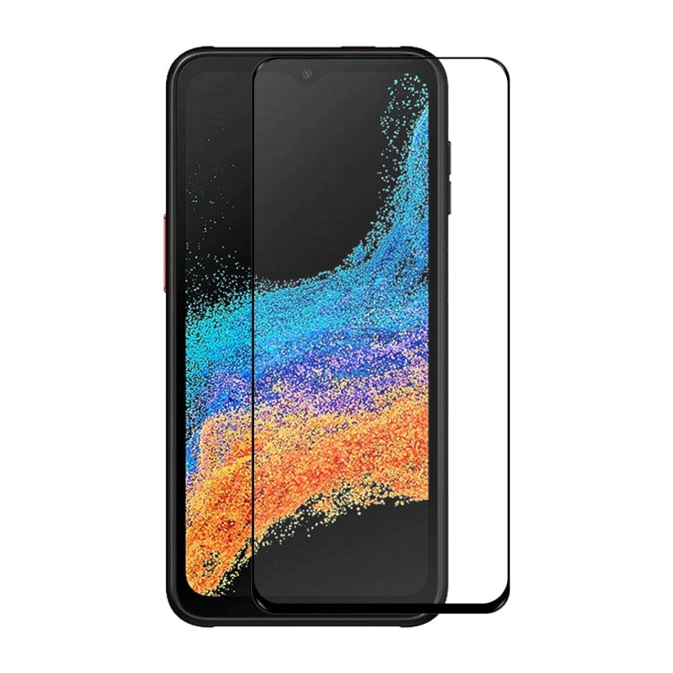For Samsung Galaxy Xcover6 Pro ENKAY Full Glue 0.26mm 9H 2.5D Tempered Glass Full Film