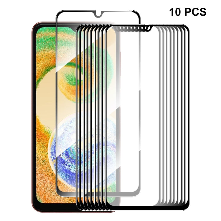 For Samsung Galaxy A04 / A04s ENKAY Full Glue 0.26mm 9H 2.5D Tempered Glass Full Film
