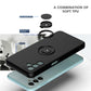 Ring Kickstand Silicone Phone Case