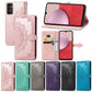 For Samsung Galaxy A14 5G Mandala Flower Embossed Leather Phone Case