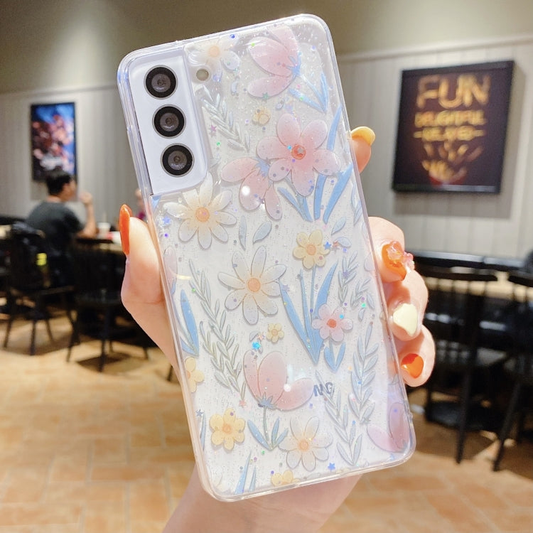 Fresh Small Floral Epoxy TPU Phone Case