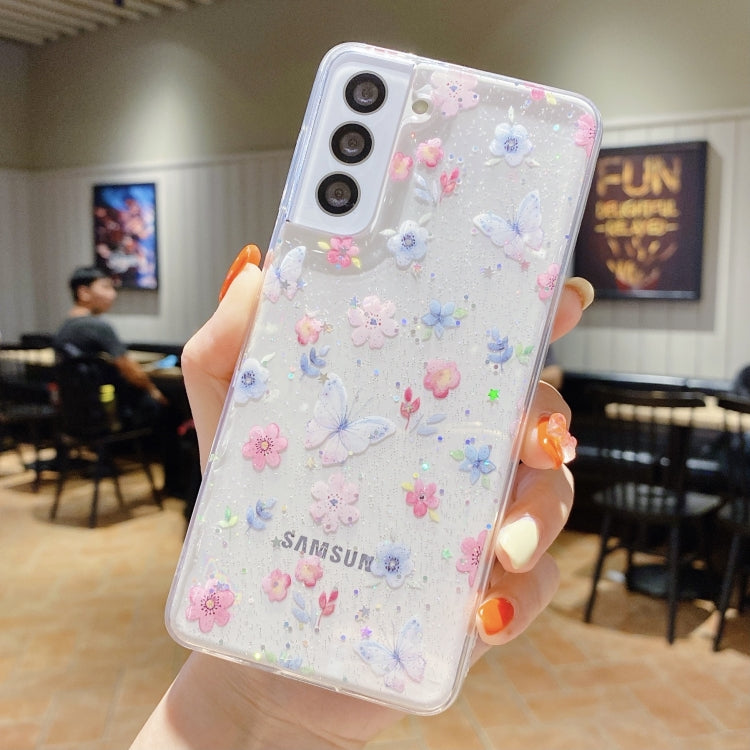 Fresh Small Floral Epoxy TPU Phone Case