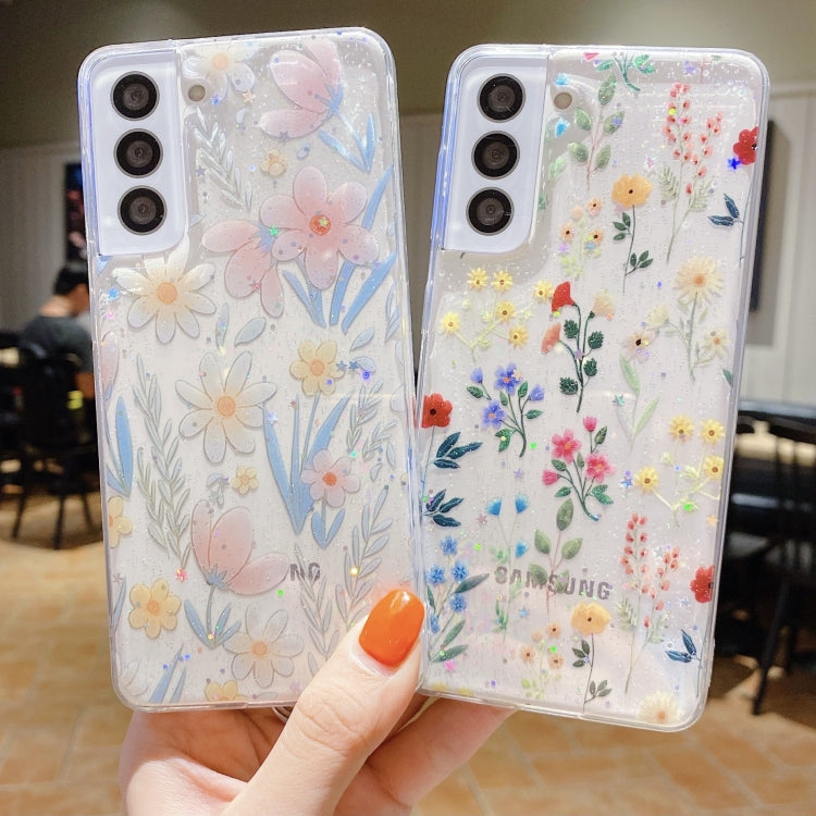 Fresh Small Floral Epoxy TPU Phone Case