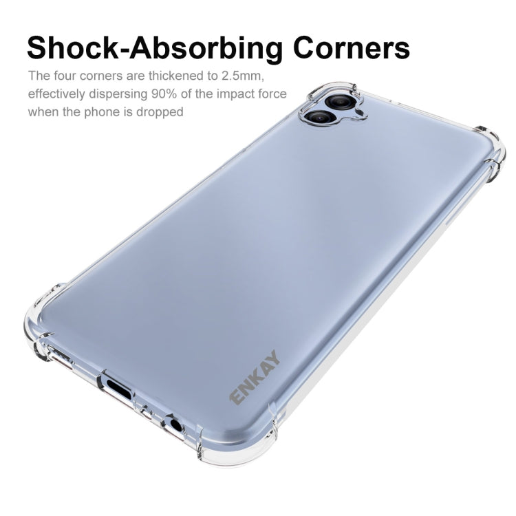 ENKAY Hat-Prince Clear TPU Shockproof Phone Case