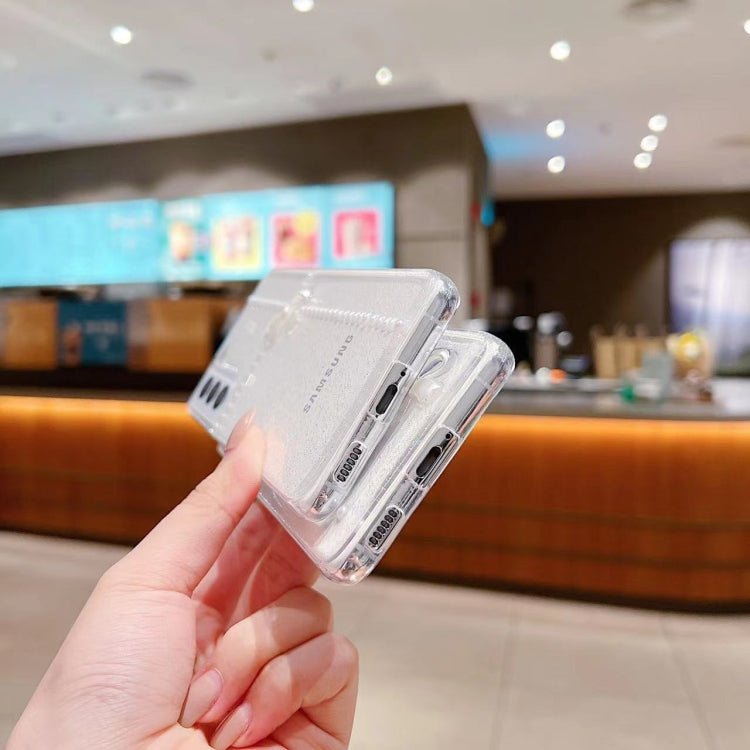 Pearl Bow Glitter Epoxy TPU Phone Case