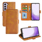 For Samsung Galaxy S23 5G Dual-side Magnetic Buckle Leather Phone Case