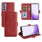 For Samsung Galaxy S23 5G Dual-side Magnetic Buckle Leather Phone Case