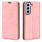 For Samsung Galaxy S23 5G Retro-skin Magnetic Suction Leather Phone Case