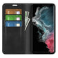 For Samsung Galaxy S23 Ultra 5G Retro-skin Magnetic Suction Leather Phone Case