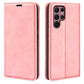 For Samsung Galaxy S23 Ultra 5G Retro-skin Magnetic Suction Leather Phone Case