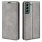 For Samsung Galaxy S23+ 5G Retro-skin Magnetic Suction Leather Phone Case