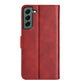 For Samsung Galaxy S23+ 5G Dual-side Magnetic Buckle Leather Phone Case