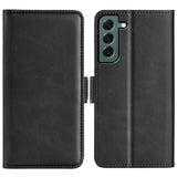 For Samsung Galaxy S23+ 5G Dual-side Magnetic Buckle Leather Phone Case