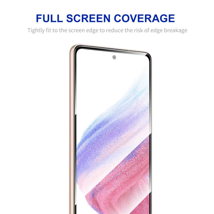 For Samsung Galaxy A54 5G ENKAY Hat-Prince Full Glue 0.26mm 9H 2.5D Tempered Glass Full Film