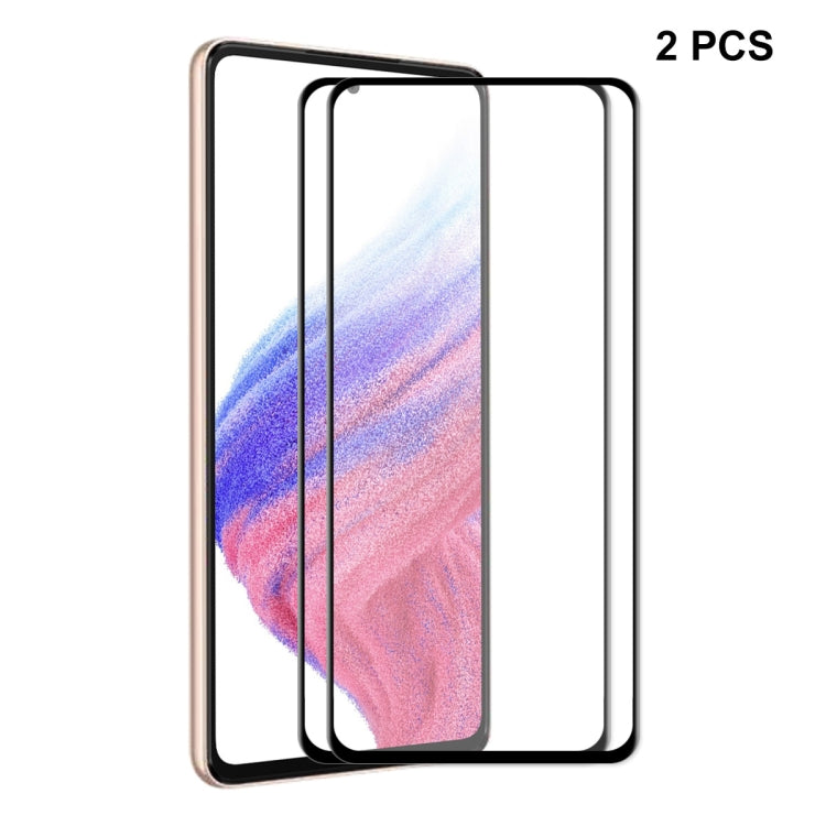 For Samsung Galaxy A54 5G ENKAY Hat-Prince 6D Full Glue Tempered Glass Full Film
