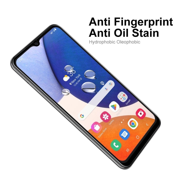 For Samsung Galaxy A14 5G ENKAY Hat-Prince 6D Full Glue Tempered Glass Full Film