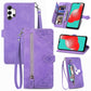 Embossed Flower Shockproof Leather Phone Case
