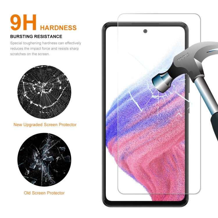 For Samsung Galaxy A54 5G ENKAY Hat-Prince 0.26mm 9H 2.5D Tempered Glass Film