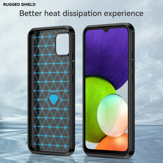 Brushed Texture Carbon Fiber TPU Phone Case