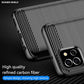 Brushed Texture Carbon Fiber TPU Phone Case