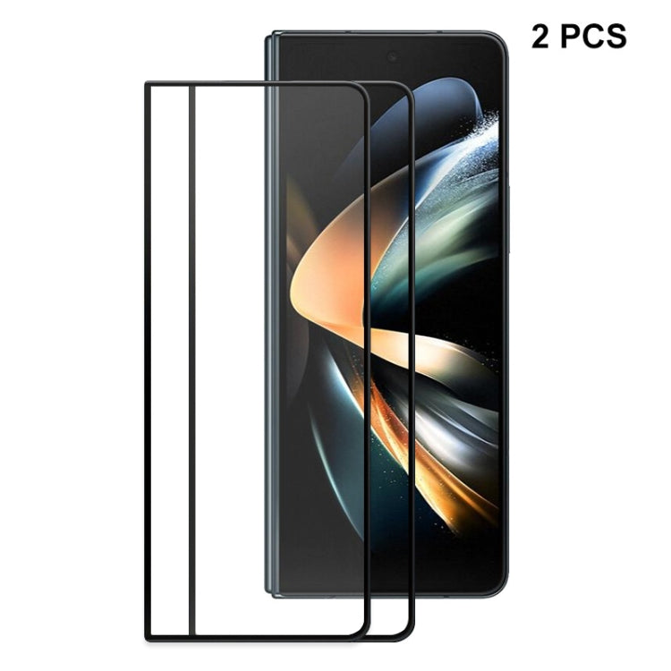 For Samsung Galaxy Z Fold4 5G ENKAY Hat-Prince Full Glue 0.26mm 9H 2.5D Tempered Glass Full Film