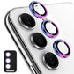 For Samsung Galaxy S23 5G / S23+ 5G ENKAY Hat-Prince 9H Rear Camera Lens Aluminium Alloy + Tempered Glass Full Coverage Protector