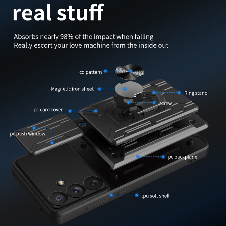 Sliding Camshield Card Phone Case