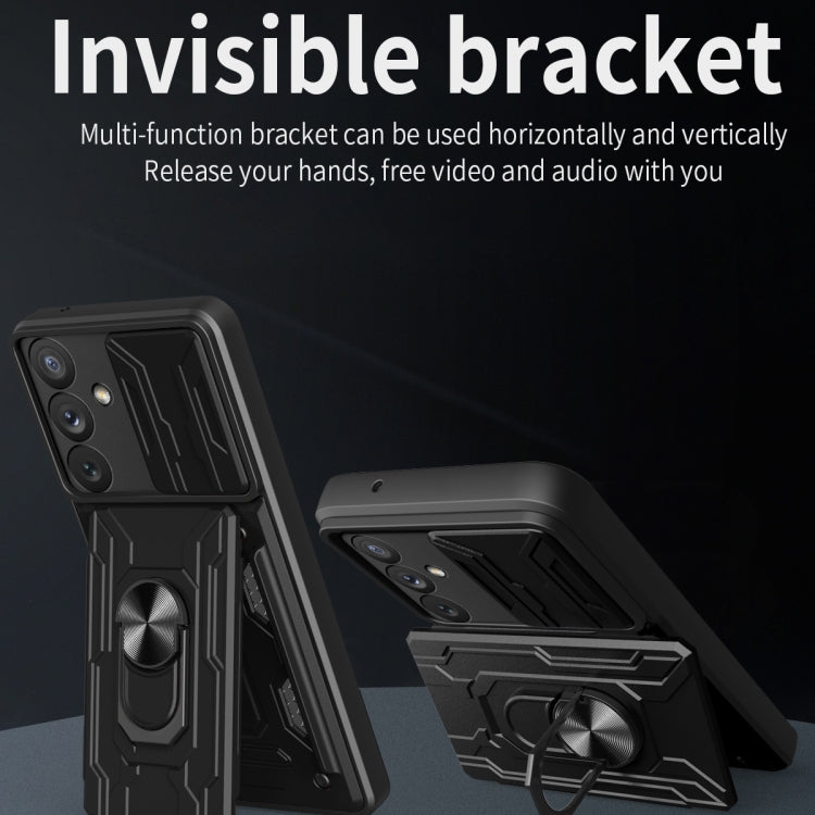 Sliding Camshield Card Phone Case