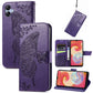 Butterfly Love Flower Embossed Flip Leather Phone Cas