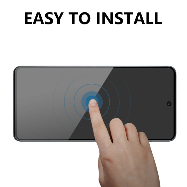 For Samsung Galaxy A54 5GENKAY 28 Degree Anti-peeping Tempered Glass Full Screen Film