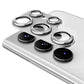 For Samsung Galaxy S22 Ultra ENKAY 9H Rear Camera Lens Aluminium Alloy Tempered Glass Film